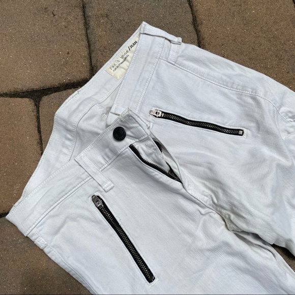 Rag & Bone off-white Jodhpur style Jeans - Picture 5 of 8